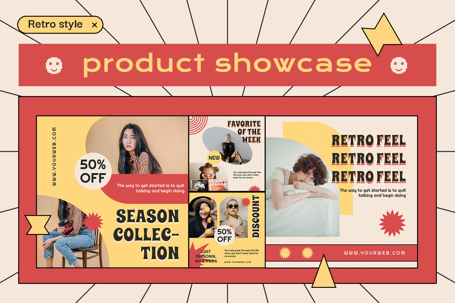 Loment 90's Instagram Template Loment 90's Instagram Template