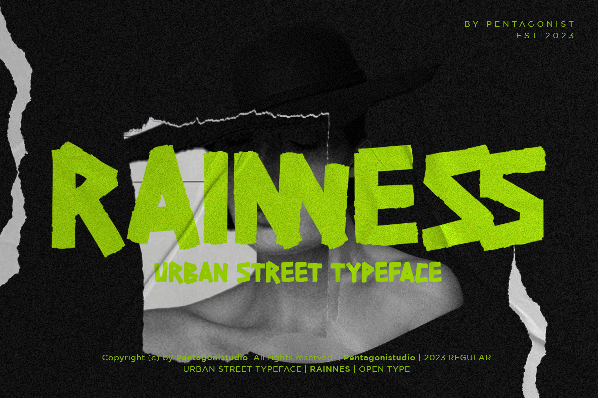 Rainness | Urban Font