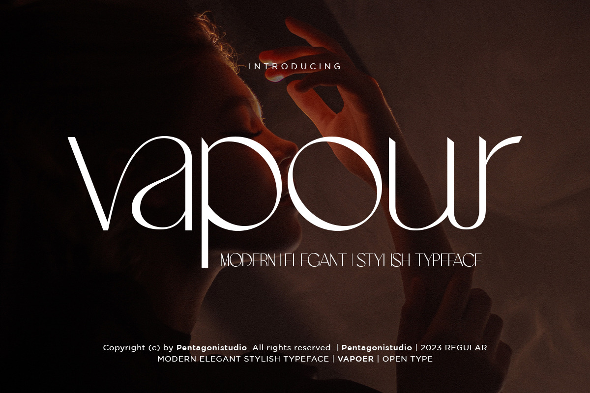 Vapour | Elegant Sans Serif