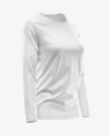 Women’s Long Sleeve T-Shirt Mockup