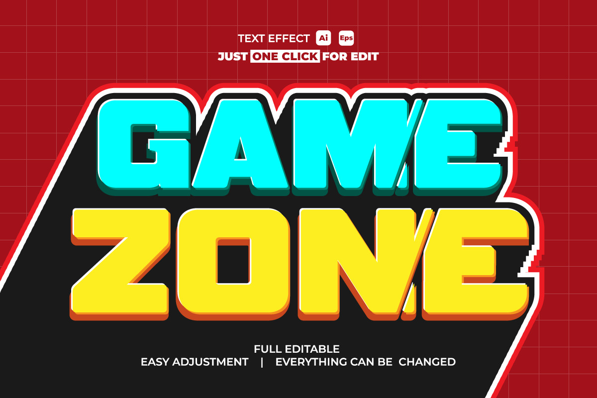 Game Event Text Effect Editable Collection Vol 1