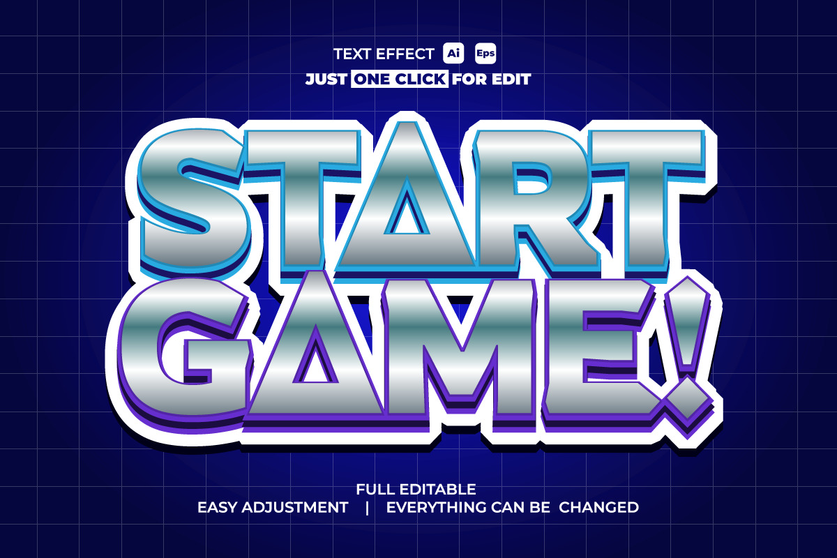 Game Event Text Effect Editable Collection Vol 1