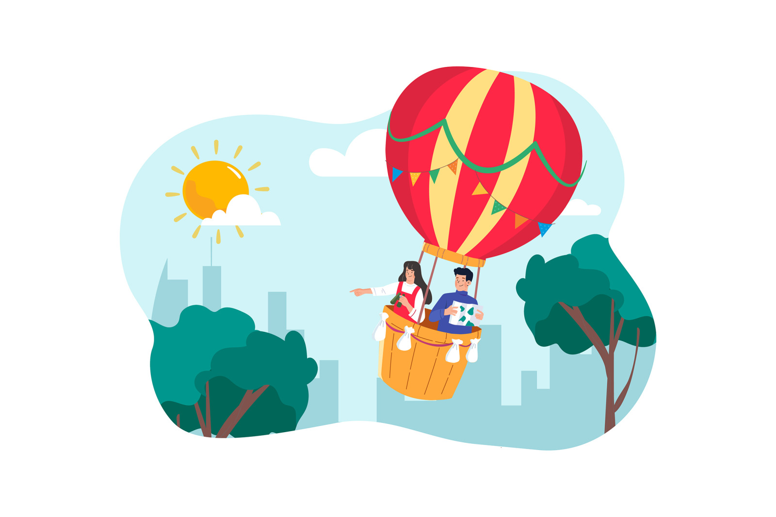 M734_Morning Activity Illustration_Part 01 M734_Morning Activity Illustration_Part 01