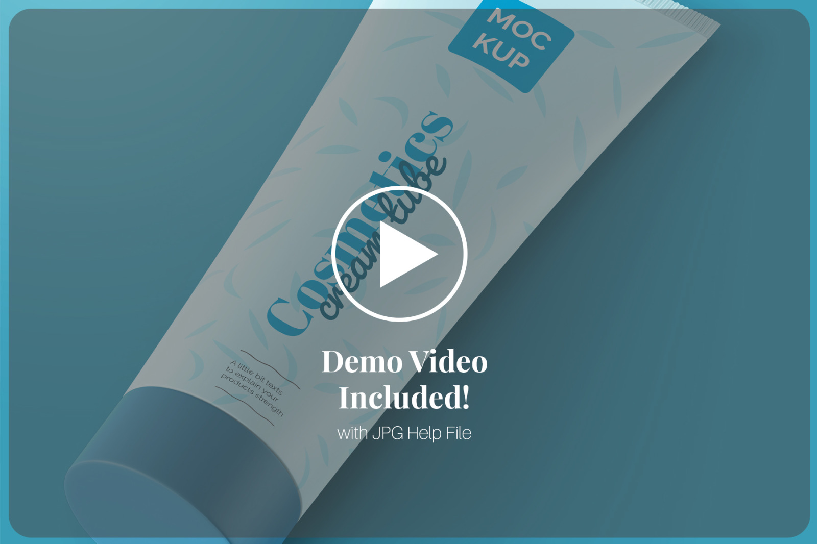 Cosmetic Cream Tube 100ml Packaging PSD Mockup Pack Cosmetic Cream Tube 100ml Packaging PSD Mockup Pack