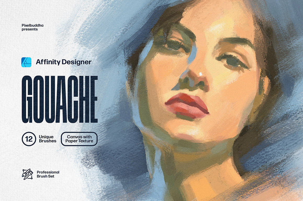 Affinity Gouache Brushes Collection Affinity Gouache Brushes Collection