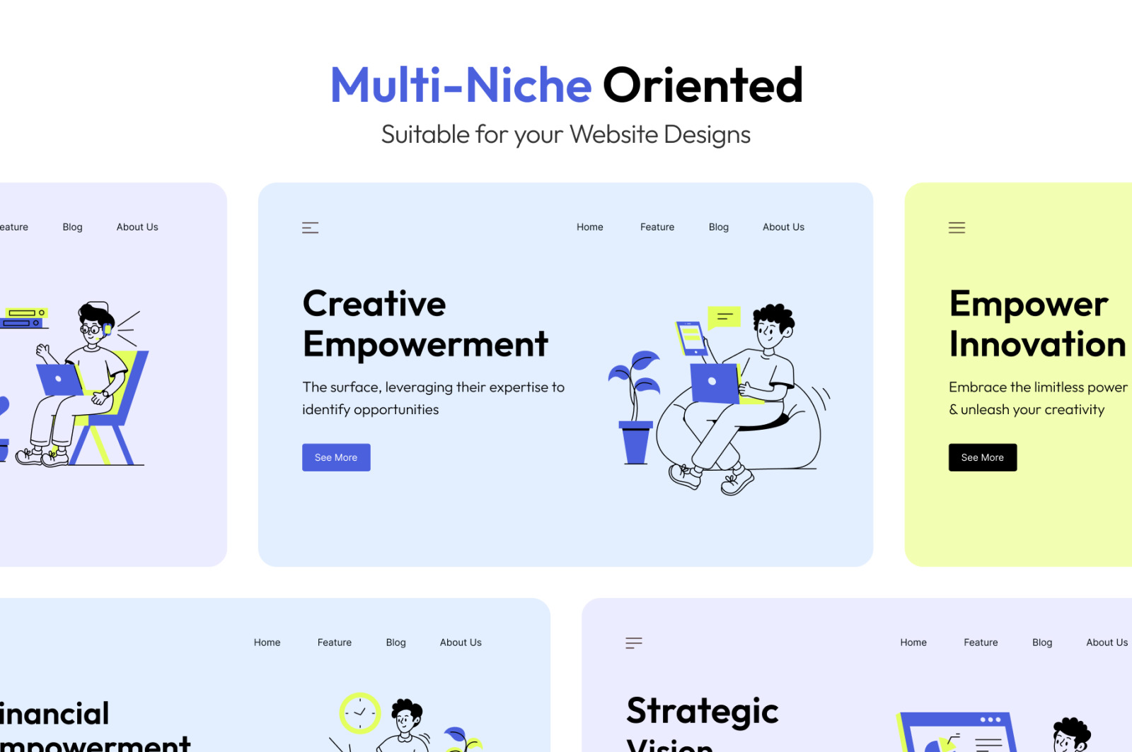 Animated Freelance Illustration Set Animated Freelance Illustration Set