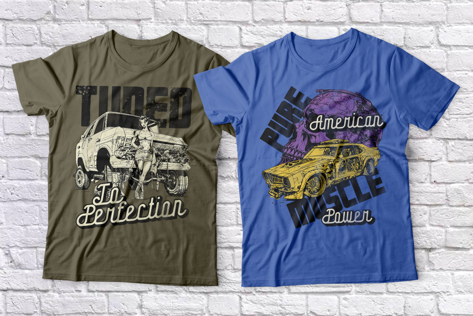 Muscle Cars Font Duo