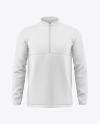 Men’s Zip Sweatshirt Mockup - Front View