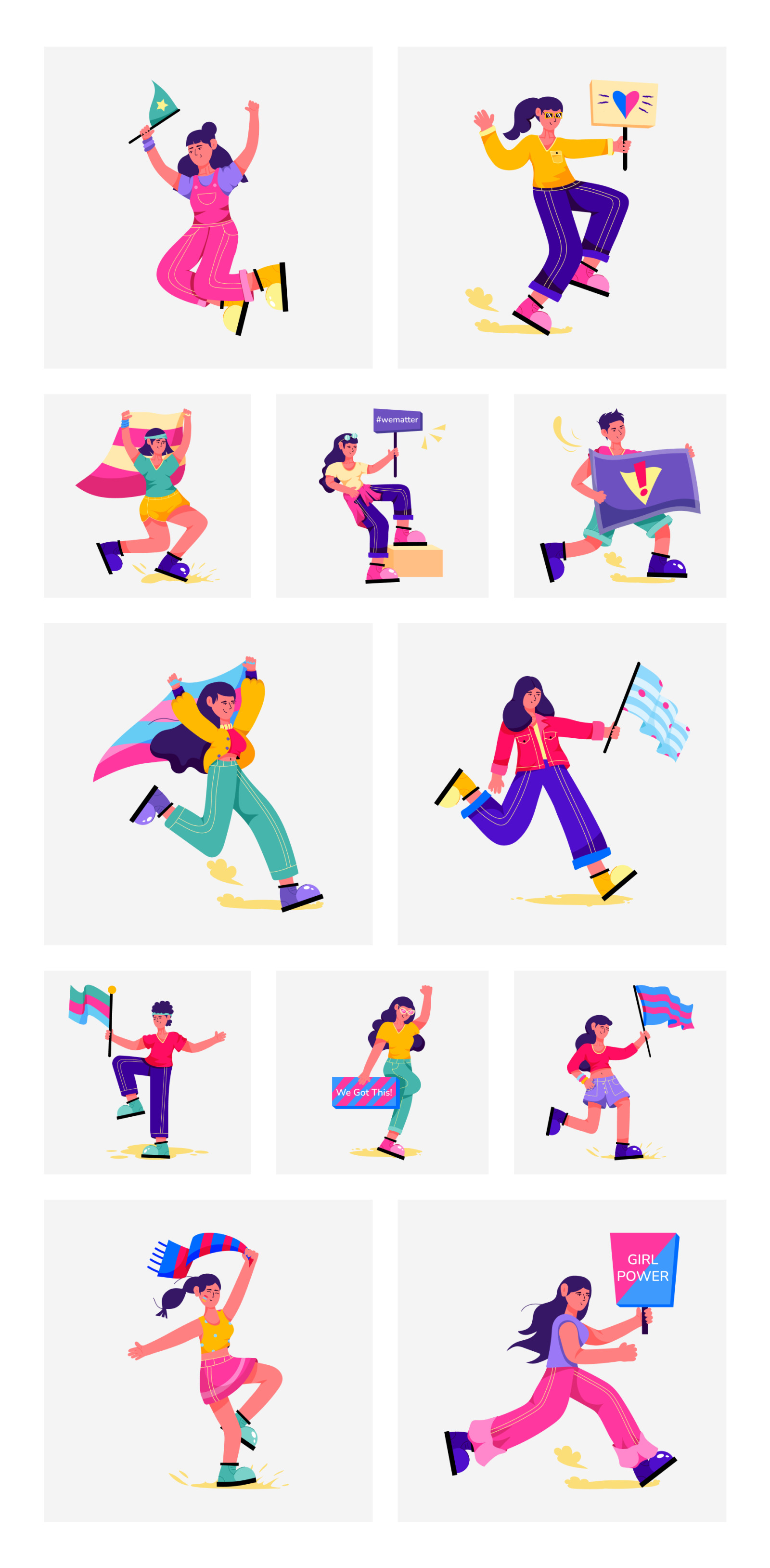 Pride Illustration Set Pride Illustration Set