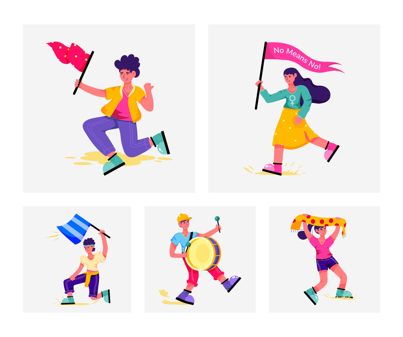 Pride Illustration Set