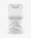 Women's Sleeveless Shirt Mockup - Front View