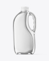 2L Glossy Metallized Plastic Jerrycan Mockup