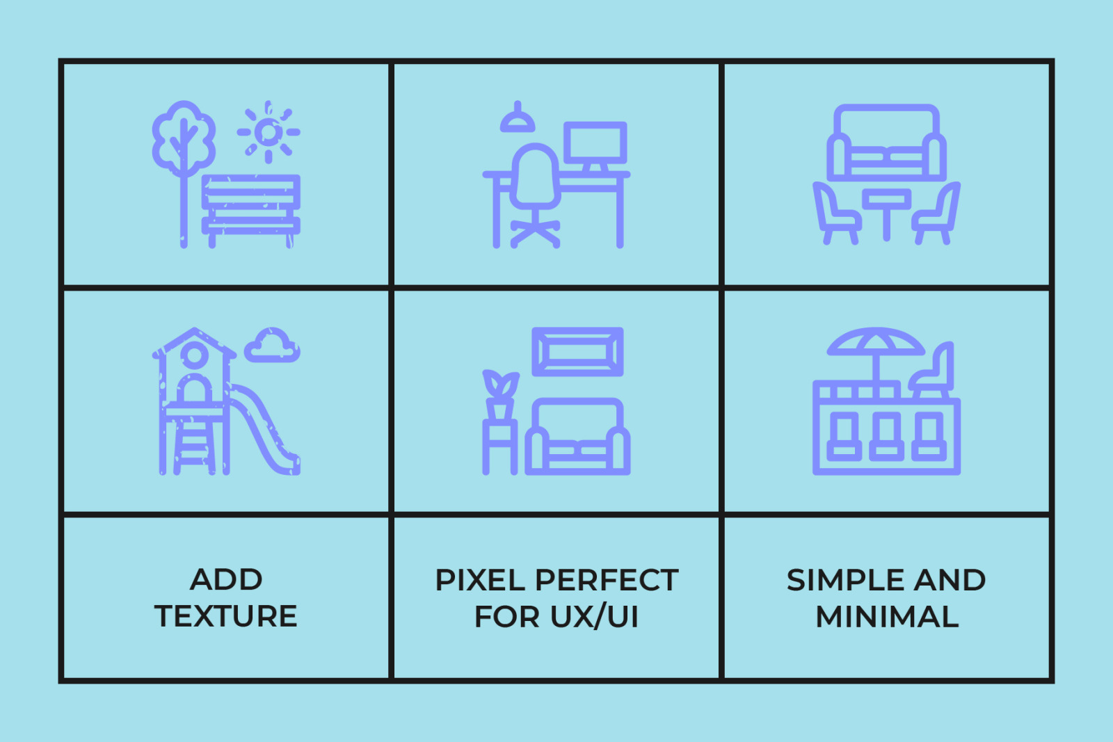 Real Estate Line Icons