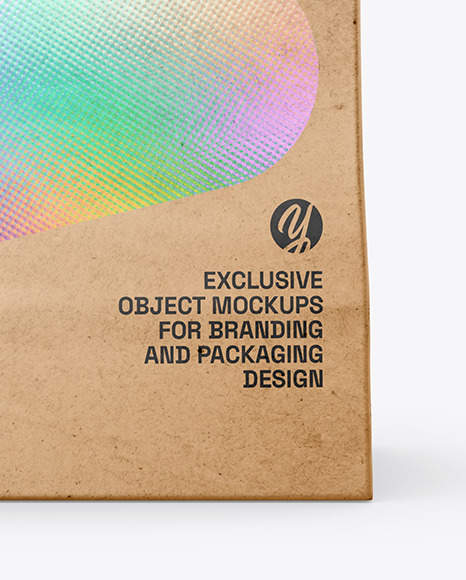 Kraft Paper Shopping Bag Mockup