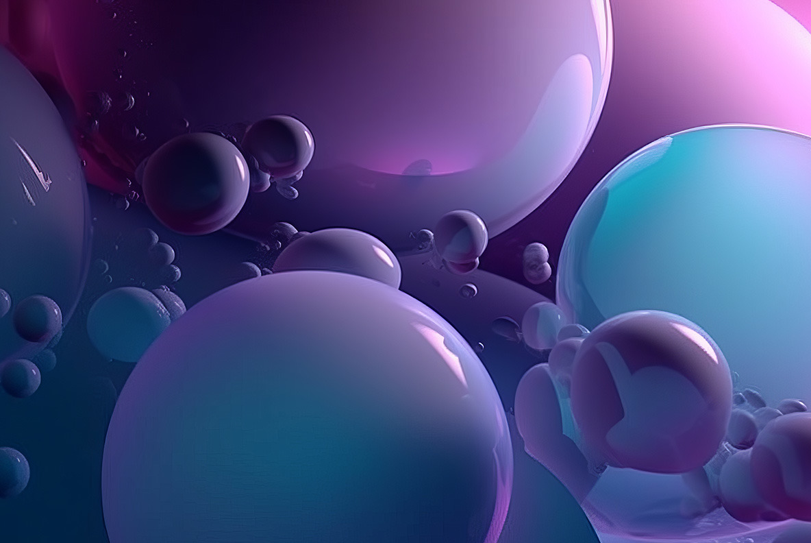 Abstract Bubbles Backgrounds