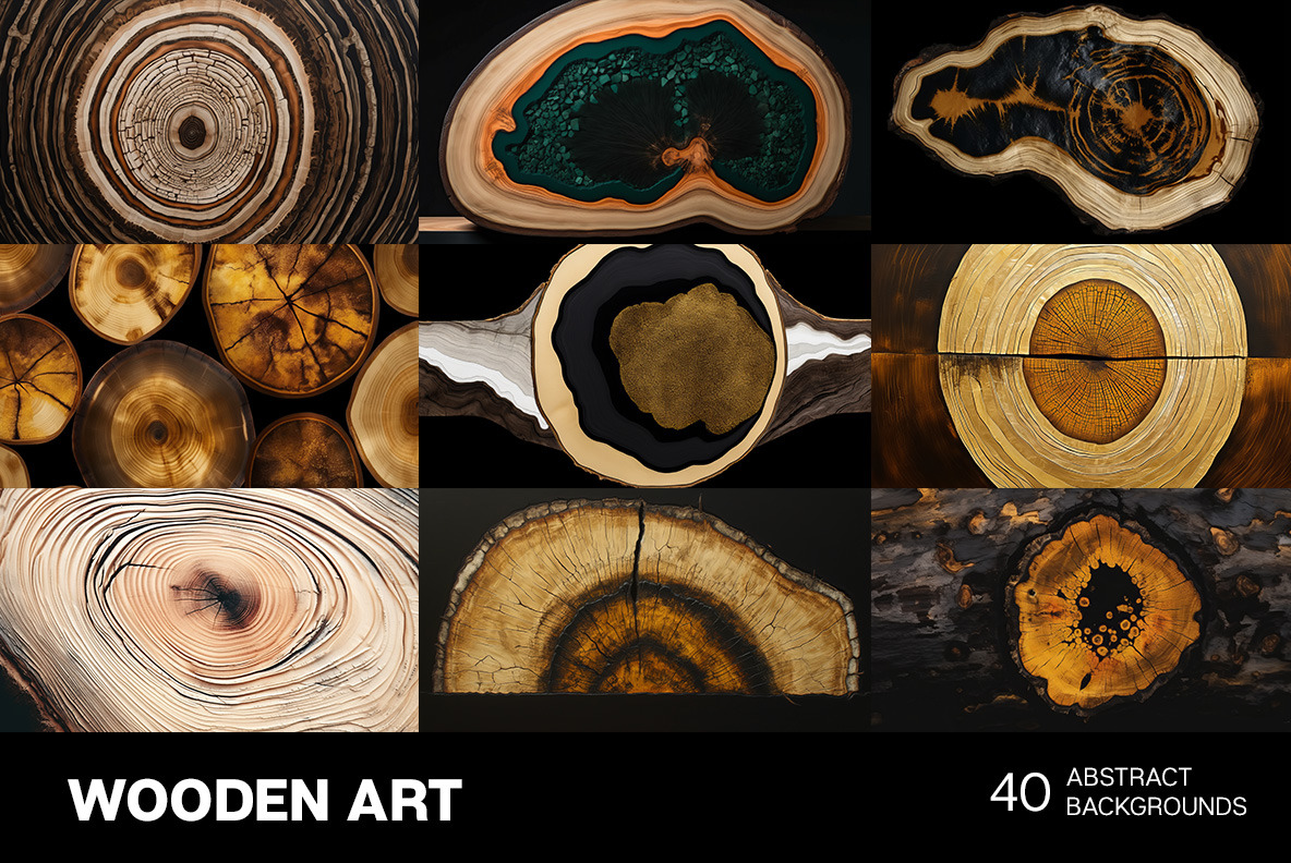 Wooden Art Backgrounds