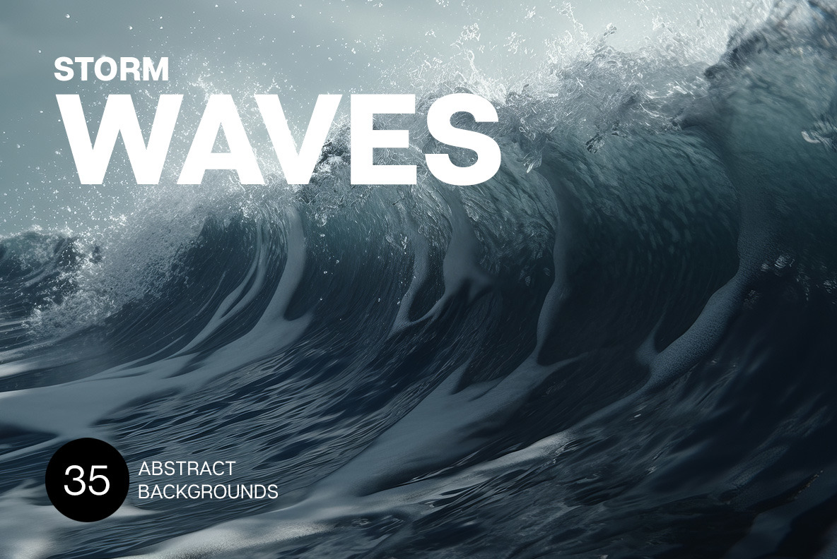 Storm Waves Backgrounds Storm Waves Backgrounds