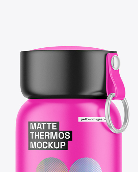 Matte Thermo Cup Mockup