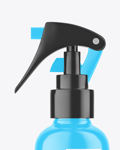 Matte Spray Bottle Mockup