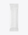Paper Stick Sachet Mockup