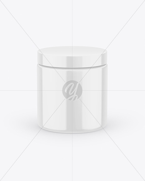 Glossy Jar Mockup