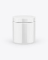 Glossy Jar Mockup