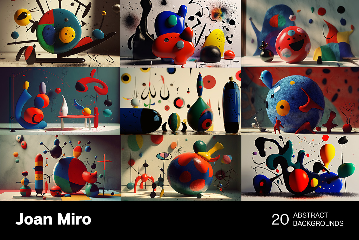 Joan Miro Backgrounds