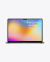 Macbook Air 15 M2 Frontal Mockup