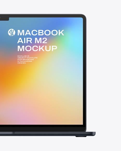 Macbook Air 15 M2 Frontal Mockup