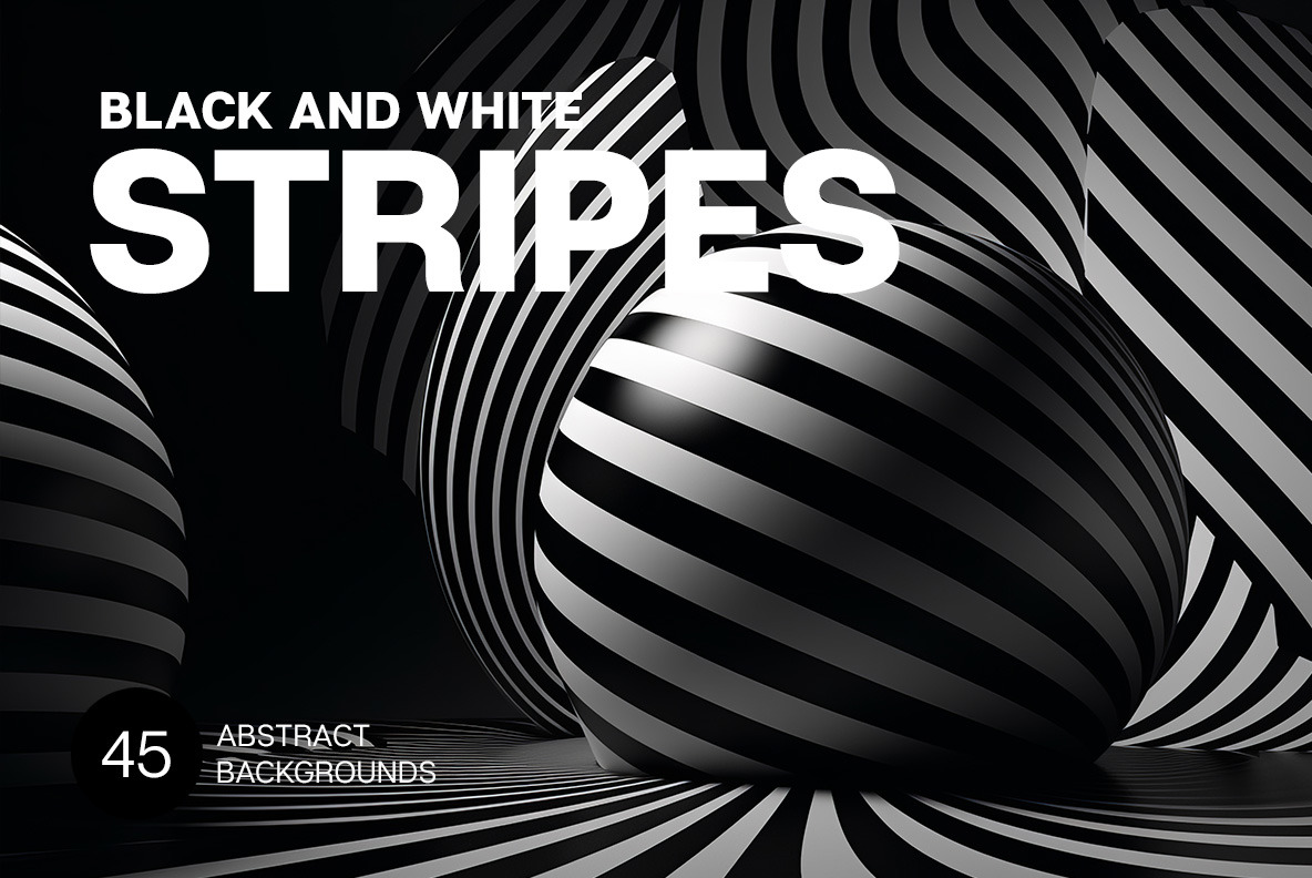 B&amp;W Stripes Backgrounds