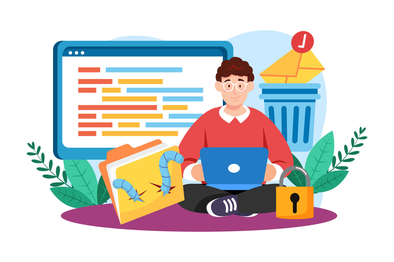 M738_Email Service Illustration_Part 02 M738_Email Service Illustration_Part 02