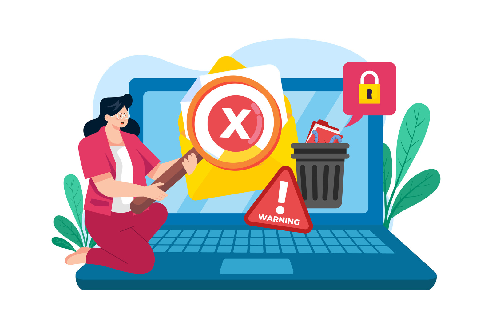 M738_Email Service Illustration_Part 01 M738_Email Service Illustration_Part 01