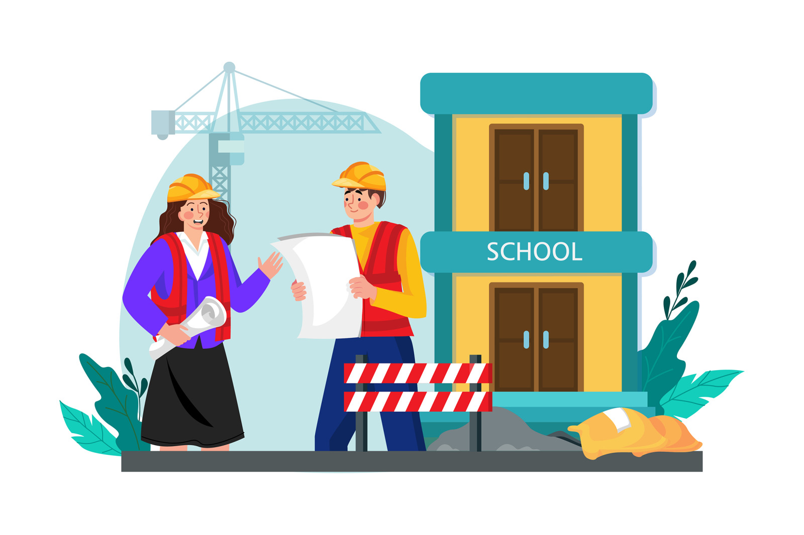 M735_Construction Services Illustration_Part 02 M735_Construction Services Illustration_Part 02