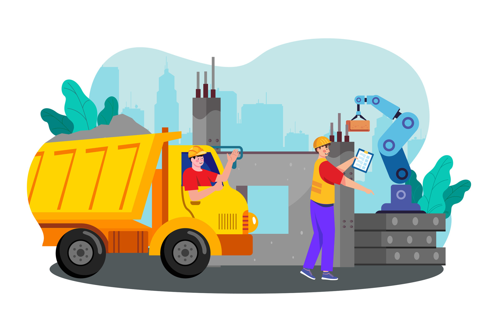 M735_Construction Services Illustration_Part 02 M735_Construction Services Illustration_Part 02