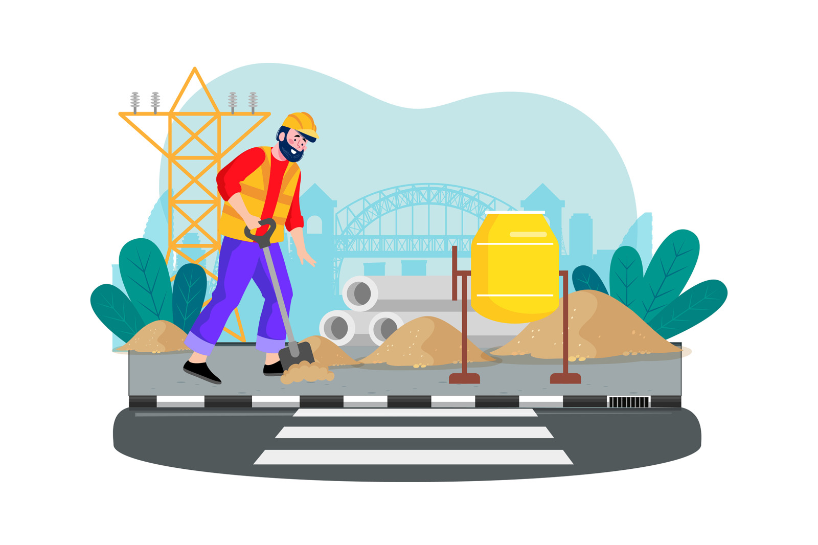 M735_Construction Services Illustration_Part 02 M735_Construction Services Illustration_Part 02