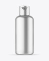 Matte Metallic Cosmetic Bottle Mockup