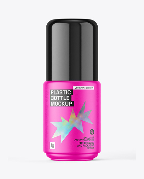 Matte Pump Bottle Mockup