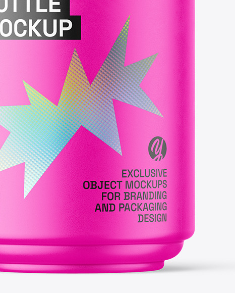 Matte Pump Bottle Mockup