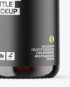 Amber Glass Dropper Bottle Mockup Amber Glass Dropper Bottle Mockup