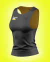 Women's Sleeveless Shirt Mockup