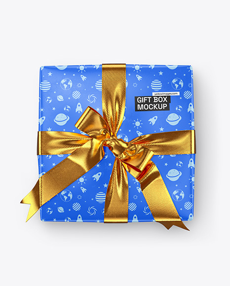 Gift Box Mockup