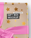 Gift Box Mockup