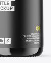Dark Amber Glass Dropper Bottle Mockup Dark Amber Glass Dropper Bottle Mockup