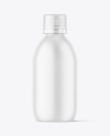 300ml Matte Syrup Bottle w\ Measuring Cap Mockup