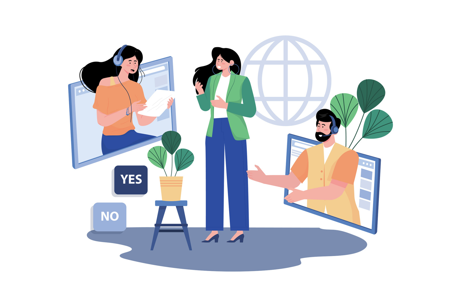 M733_Customer Support Illustration_Part 01 M733_Customer Support Illustration_Part 01