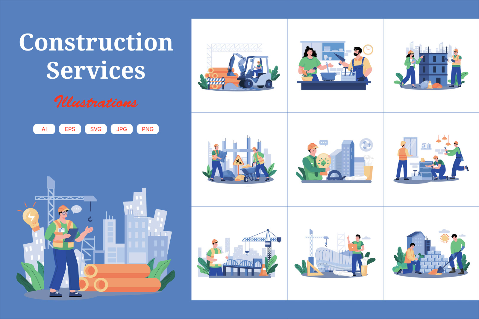 M735_Construction Services Illustration_Part 01 M735_Construction Services Illustration_Part 01