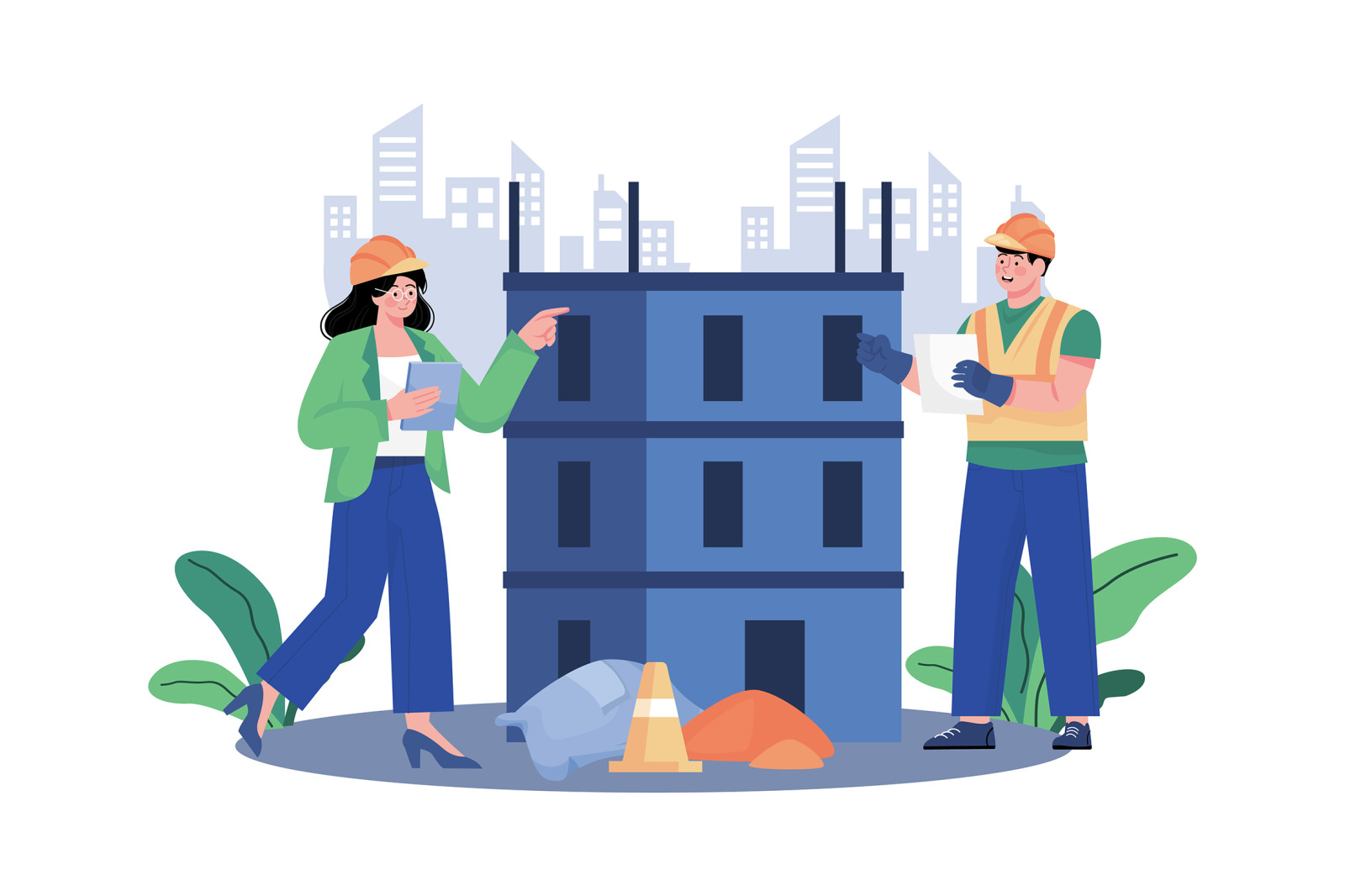M735_Construction Services Illustration_Part 01 M735_Construction Services Illustration_Part 01