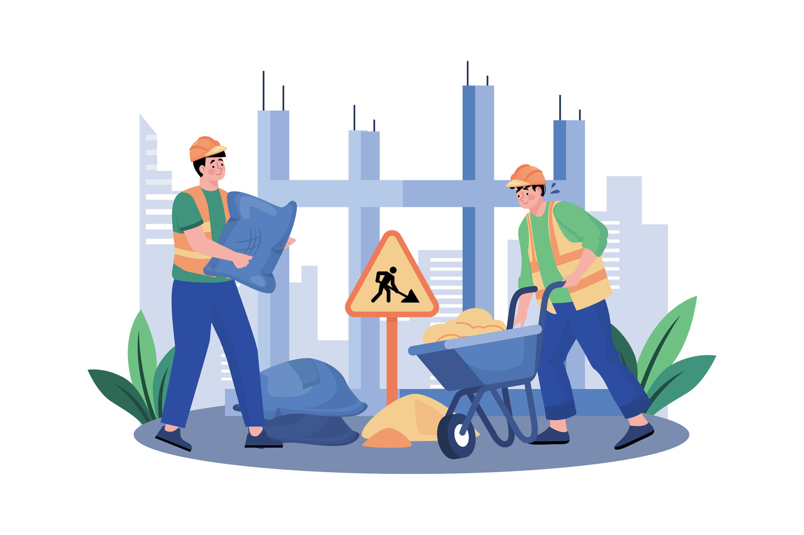 M735_Construction Services Illustration_Part 01 M735_Construction Services Illustration_Part 01