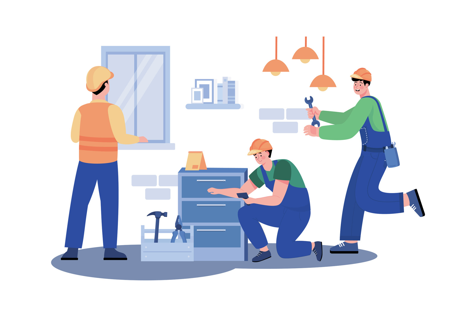 M735_Construction Services Illustration_Part 01 M735_Construction Services Illustration_Part 01