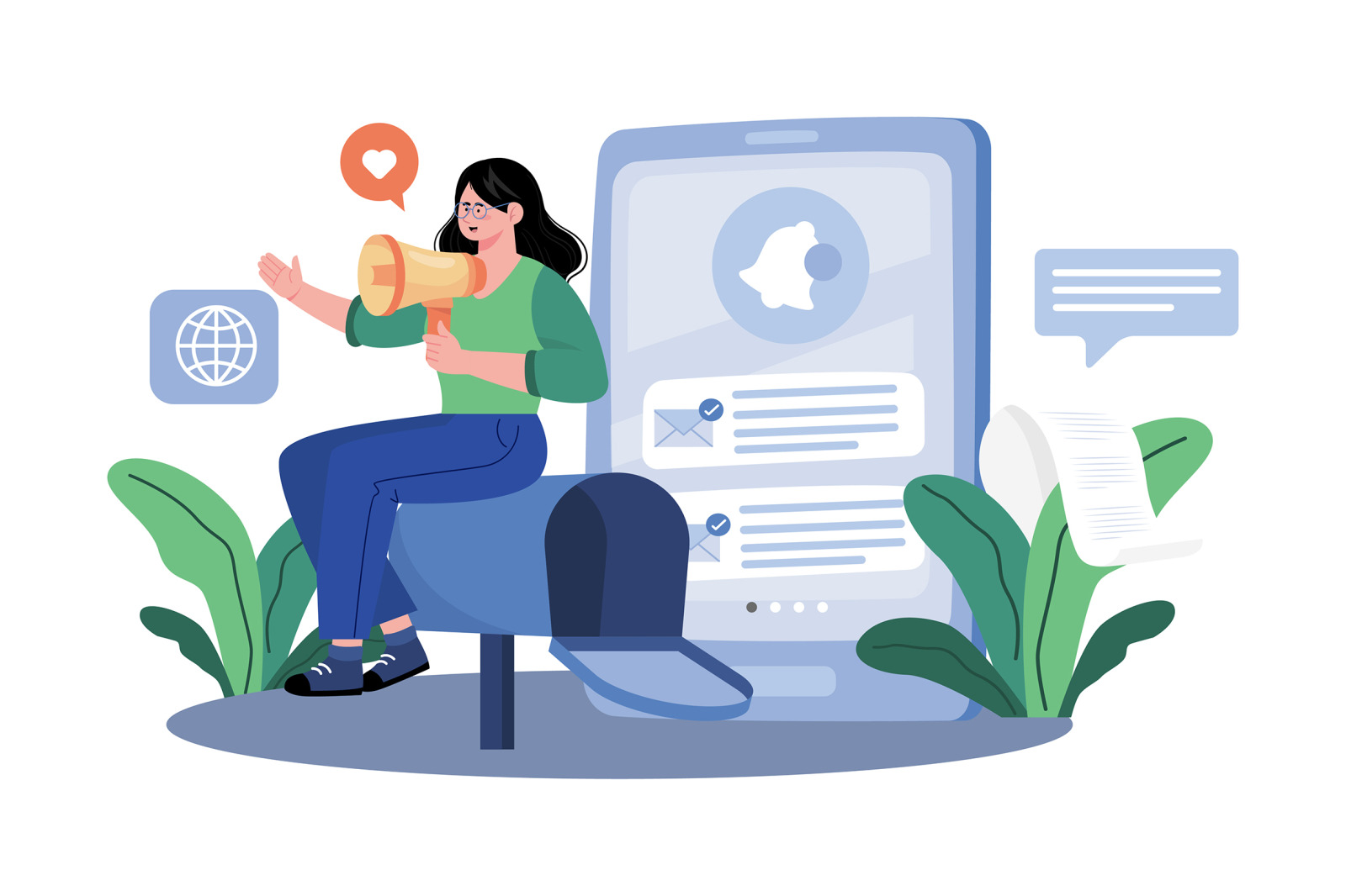 M738_Email Service Illustration_Part 02 M738_Email Service Illustration_Part 02